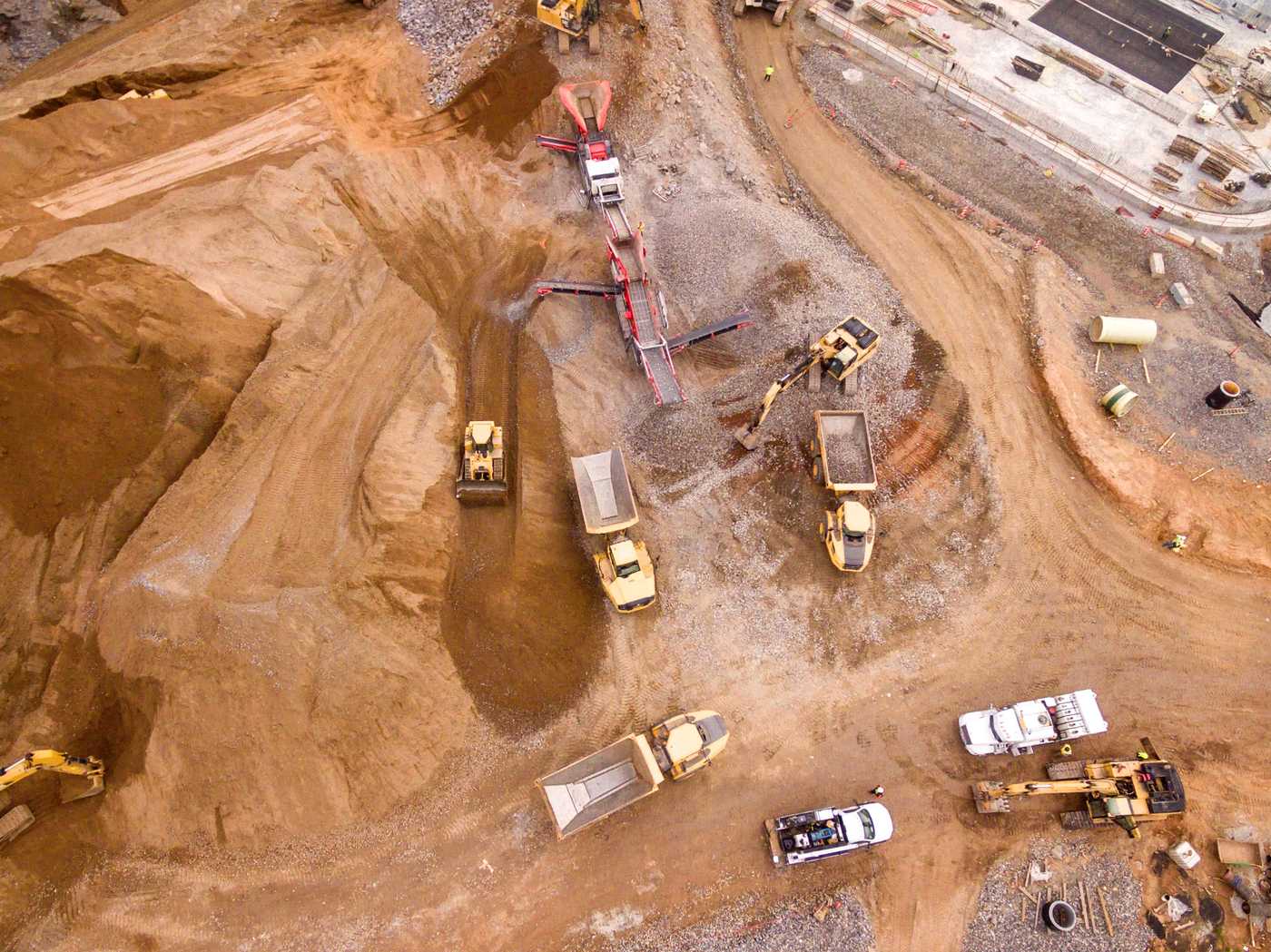 Construction aerial surveys